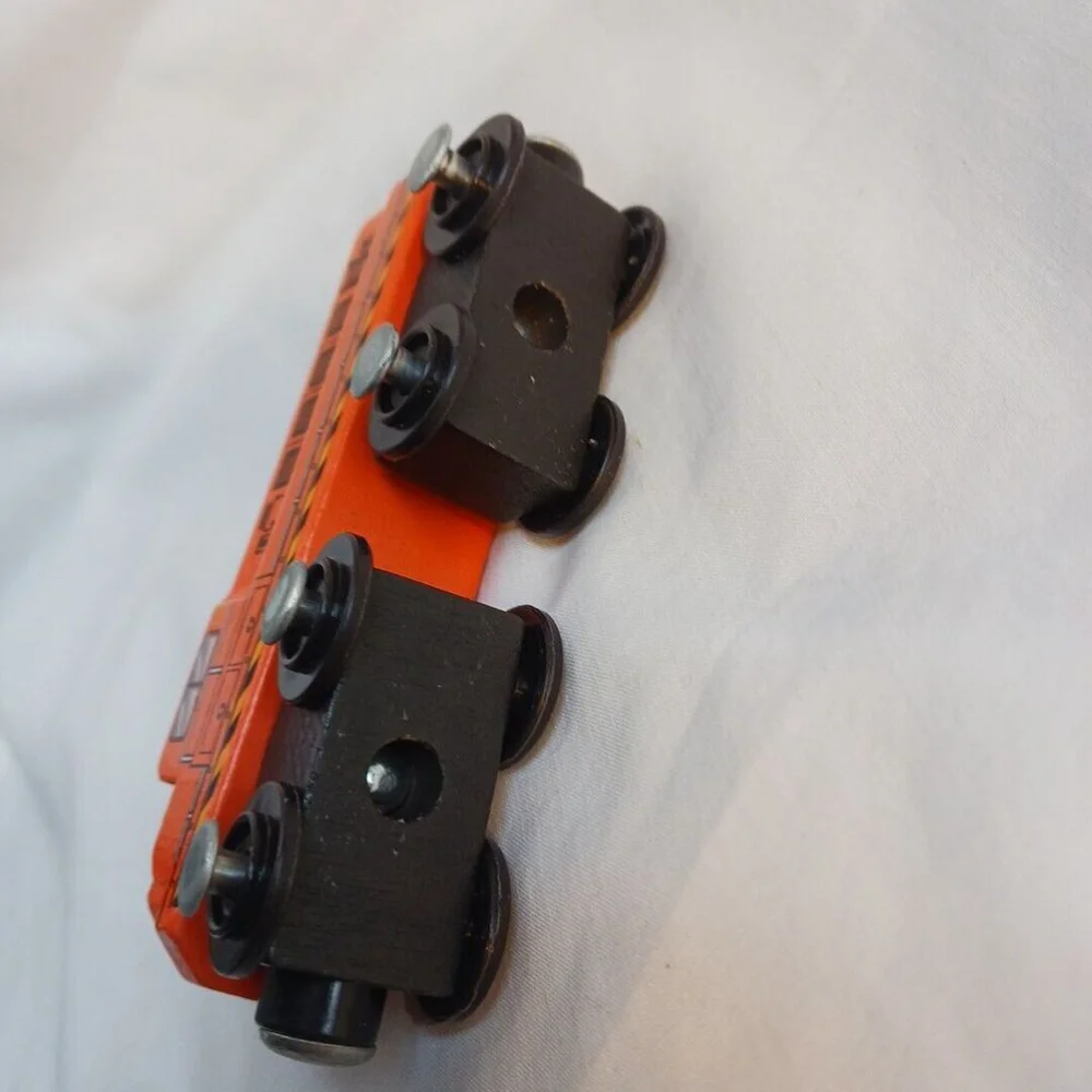 Maison Joseph Battat Orange Wooden Train Car